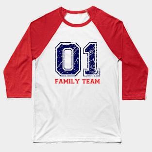 Funny T-Shirt 01 Family Team for Everyday Baseball T-Shirt